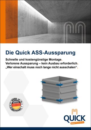 Titelseite Quick-ASS-Aussparung