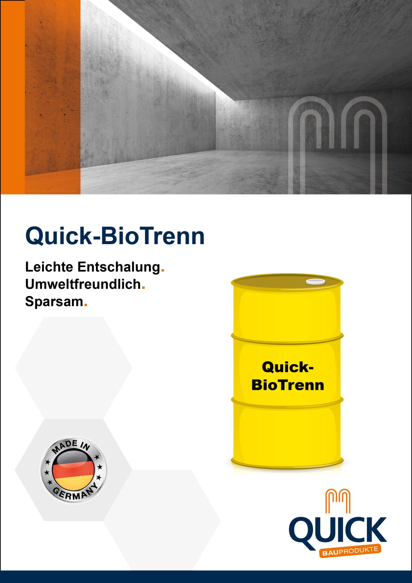 Titelseite der Broschüre Quick BioTrenn